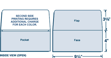 01-02 4" x 9 1/4" Document Folder