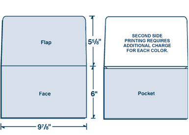 02-01 6" x 9 7/8" Document Folder