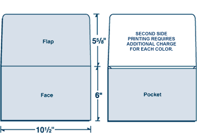 02-10 6" x 10 1/2" Document Folder