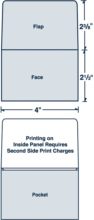 07-01 2 1/2" x 4" Document Folder