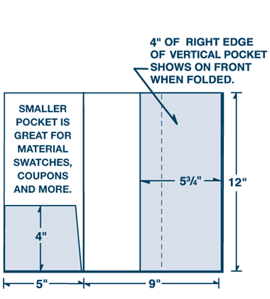 08-32 One Small and One Vertical Pocket Folder