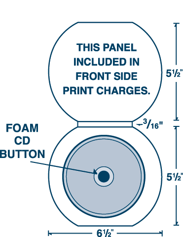 26-10 Reinforced Panel CD Holder