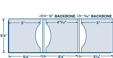 26-17 Triple CD Holder
