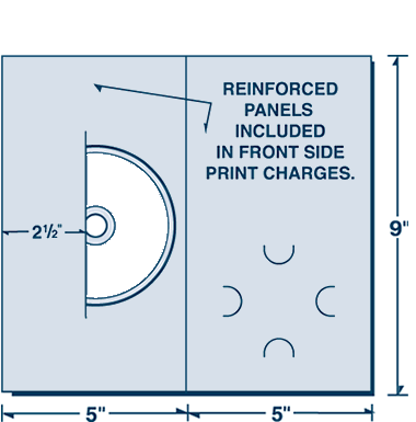 26-49 Reinforced CD Wallet