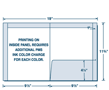 29-74-TOP Reinforced Edge Right Pocket Folder