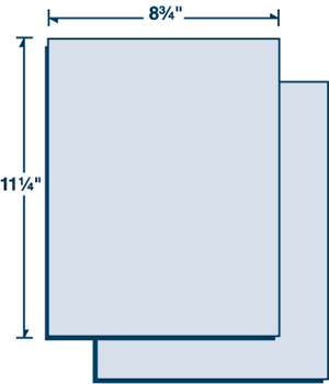 75-01 Two-Piece Cover