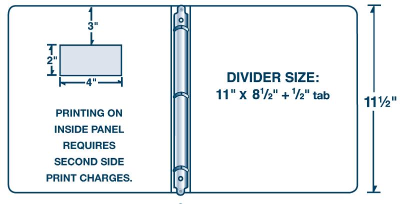99-09 Three Ring Binder without Pockets