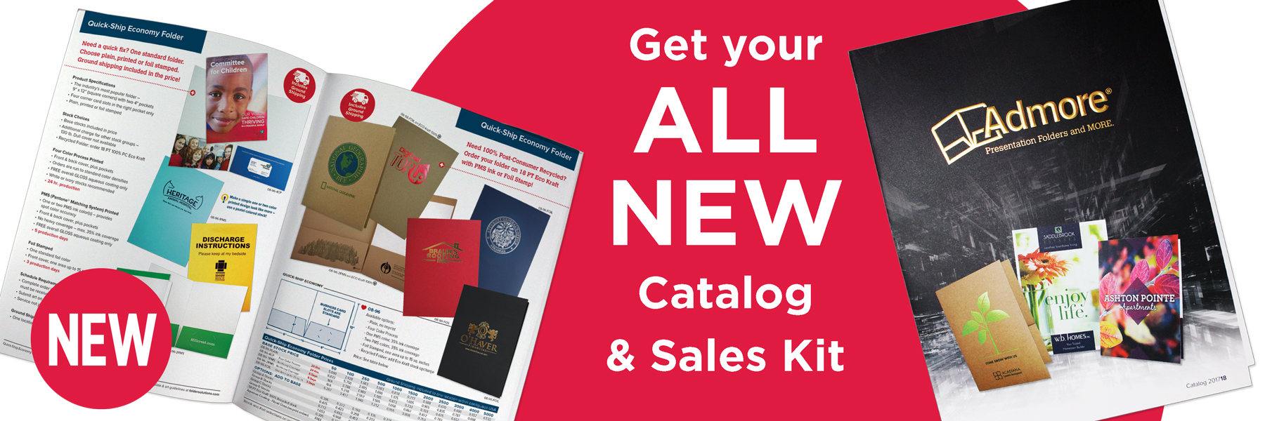 Presentation Folders, Printed Pocket Folder, Eco Friendly, Business