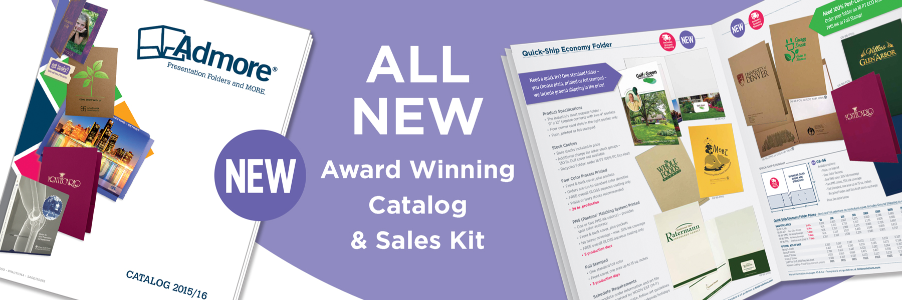 Presentation Folders, Printed Pocket Folder, Eco Friendly, Business