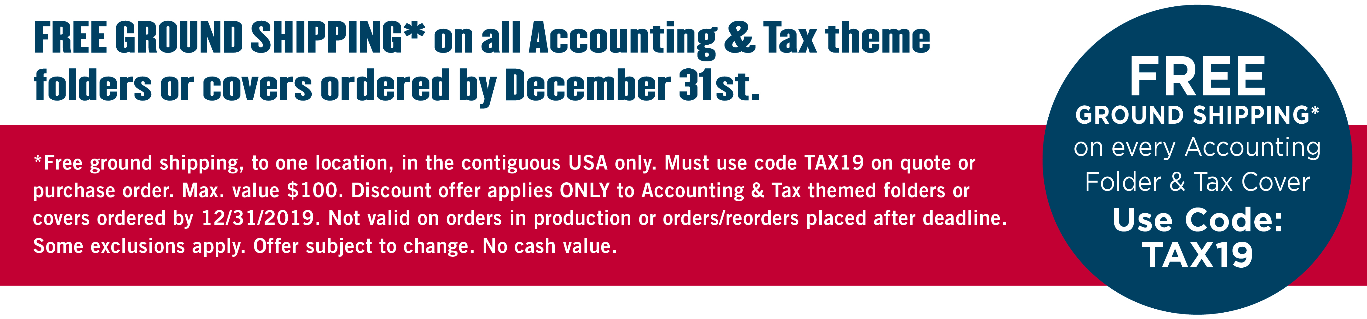 Save on Tax & Accounting Folders