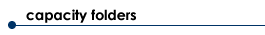 Capacity Folders