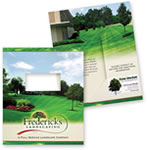 75-29 Two-Piece Cover with Vertical Pocket and Window