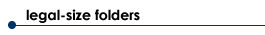 Legal Size Folders