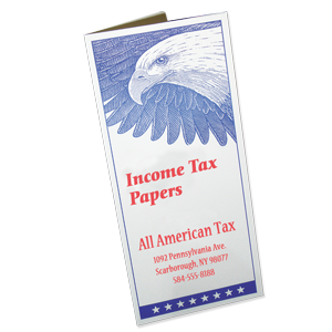 Patriotic Tax Document Folder