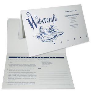 Watercraft Papers Document Folder