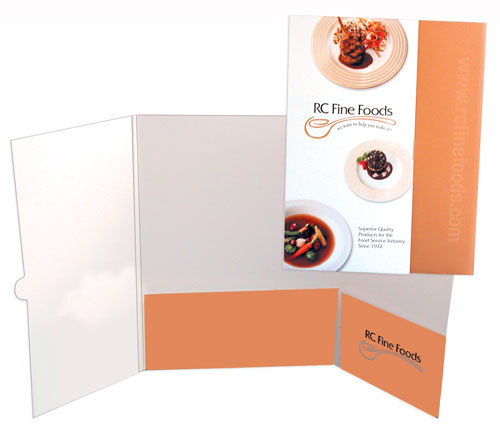 08-56 Two Pocket Folder with Tuck Flap