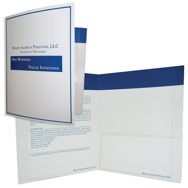 29-74 Reinforced Edge Right Pocket Folder