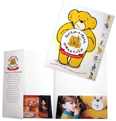 38-32 Three Panel Pocket Folder