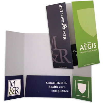 38-34 Three Panel Pocket Folder