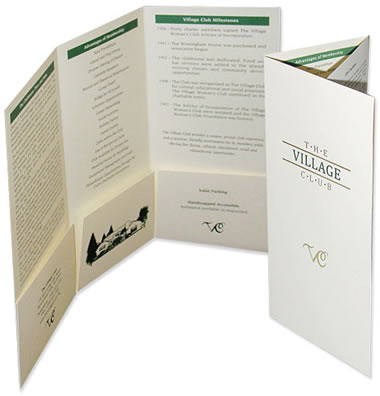 48-31 4" x 9" Three Panel Folder