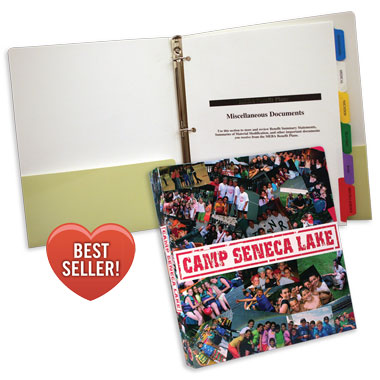 88-01 Three Ring Binder with Pockets