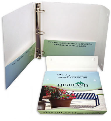 Three Ring Portfolio Binder