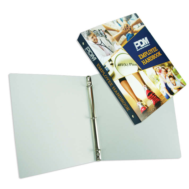 99-01 Three Ring Binder without Pockets