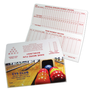 Colorful Bowling Balls Digital Document Folder