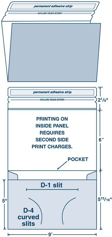 Wrap-Around Disc Mailer