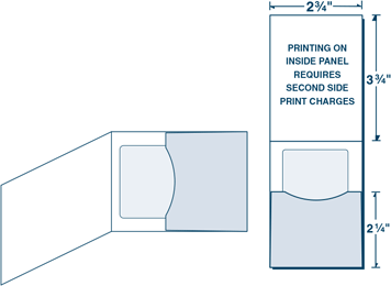 1,000 CheckOutStore Clear Semi Rigid Card Holders (3 x 4 1/2 in)