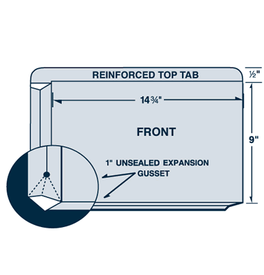 Legal Size Expansion File Folder