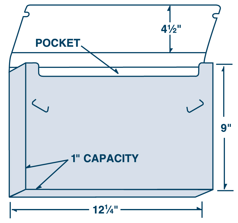 1" Capacity Tuck Tab Sales Box