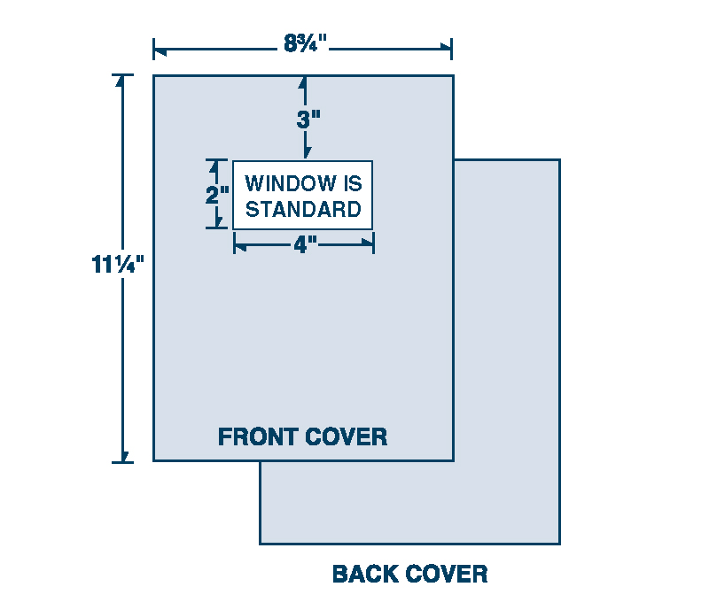 Two Piece Cover with Window