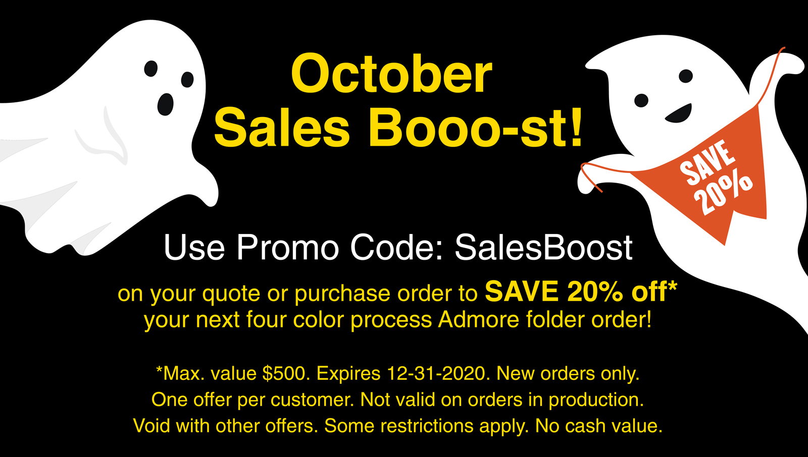 Claim Your Sales Booo-st!