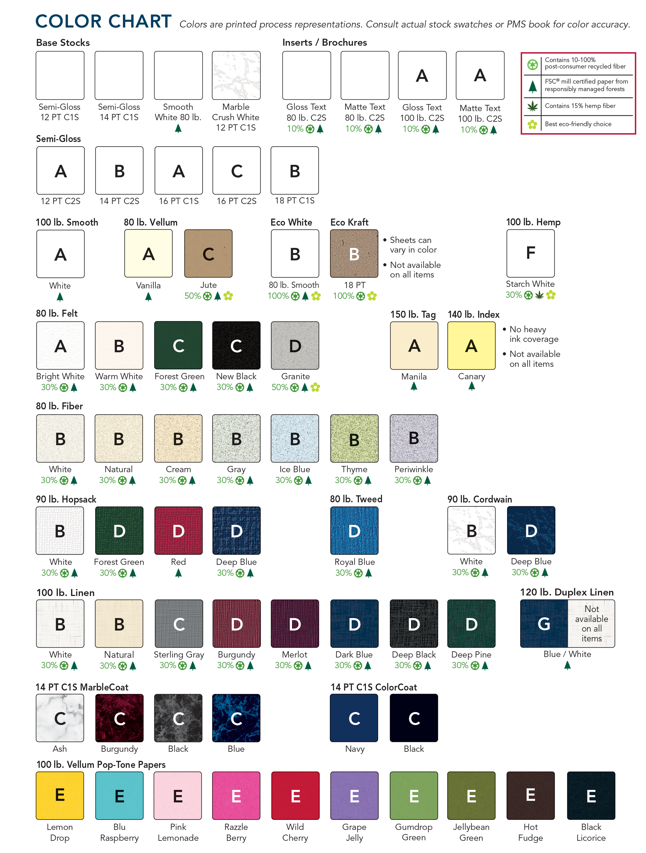 Color Chart