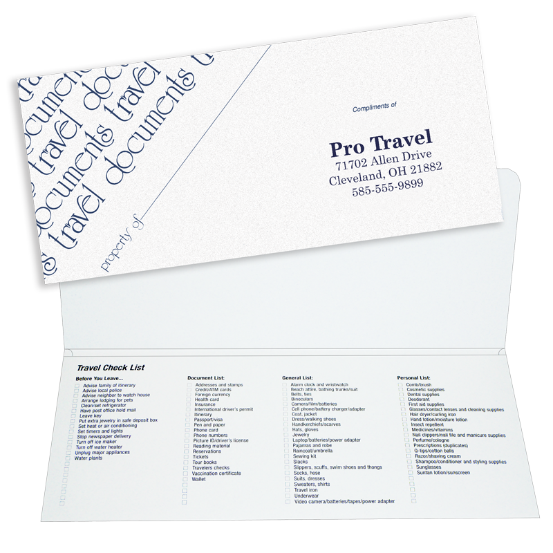 01-01-039 Travel Documents Folder