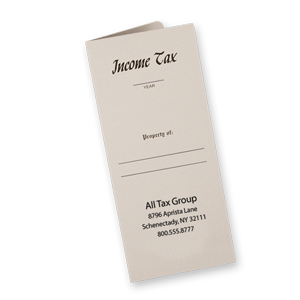 Income Tax Document Folder