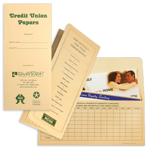 Credit Union Document Folder