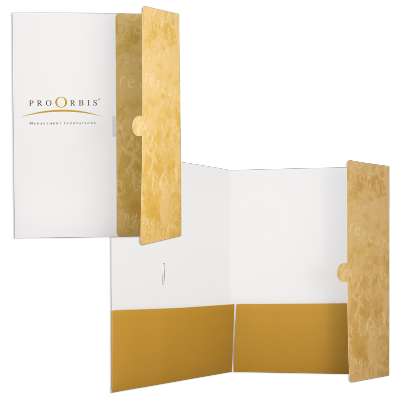 9x12 Specialty Folders w/ Wrap-Around Left Flap & Tuck Tab Closure