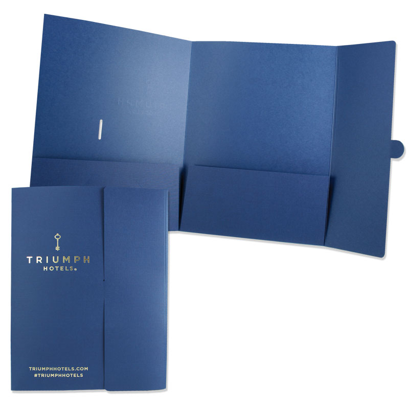 08-55 Two Pocket Folder with Tuck Tab Flap (Right Side) - Admore® Inc