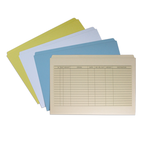 Legal Size File Folder with Full Tab at Top