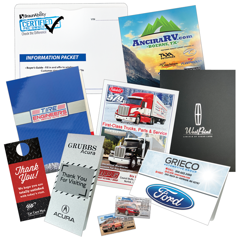 Automotive Sample Packs